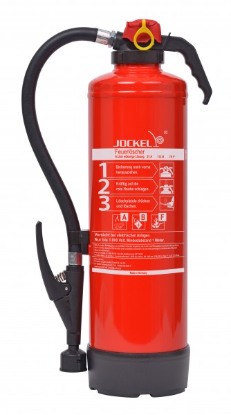 Jockel 6 Liter Auflade- Fettbrandlöscher F6JX21 75F PLUS